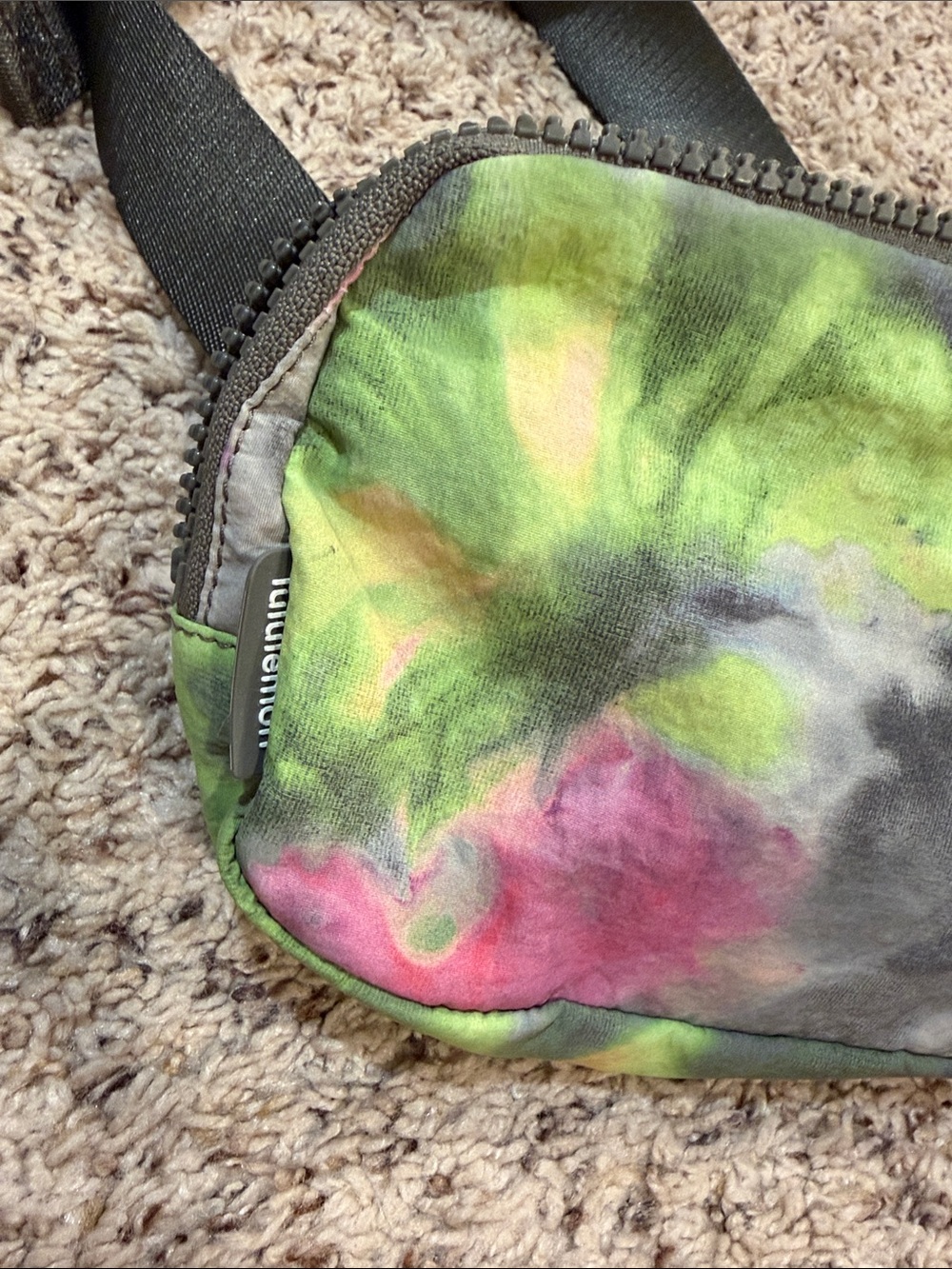 lululemon athletica Tie-Dye Belt Bag — Green, Pink & Gray - Picture 10 of 10